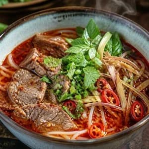 Spicy Beef Noodle Soup